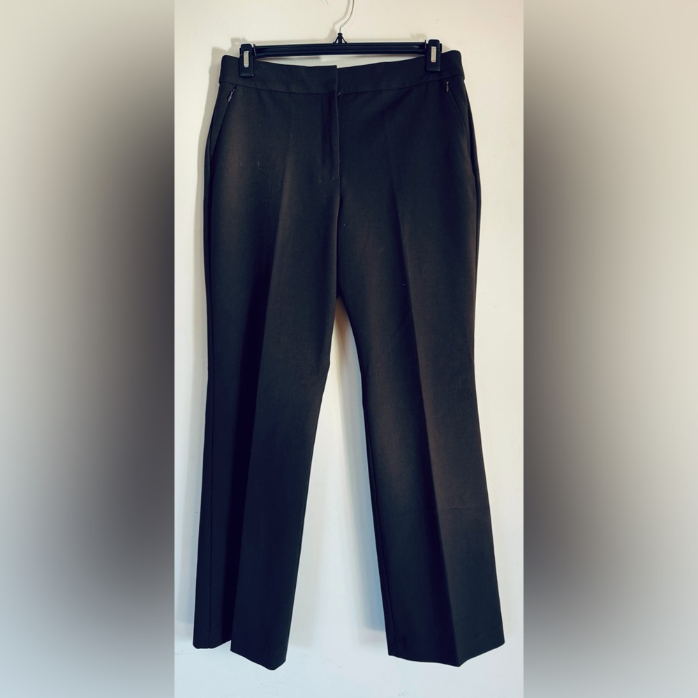 Talbots Heritage Brown Trousers with Tailored Design and Full Length
